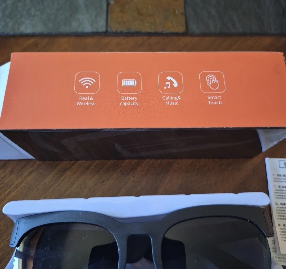 Smart Glasses in Black - Smart Sunglasses New!